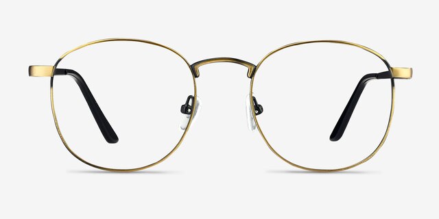 St Michel Bronze MetalEyeglass Frames from EyeBuyDirect, Front View