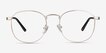 St Michel Golden MetalEyeglass Frames from EyeBuyDirect, Front View