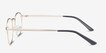 St Michel Golden MetalEyeglass Frames from EyeBuyDirect, Side View