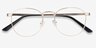 St Michel Golden MetalEyeglass Frames from EyeBuyDirect, Closed View
