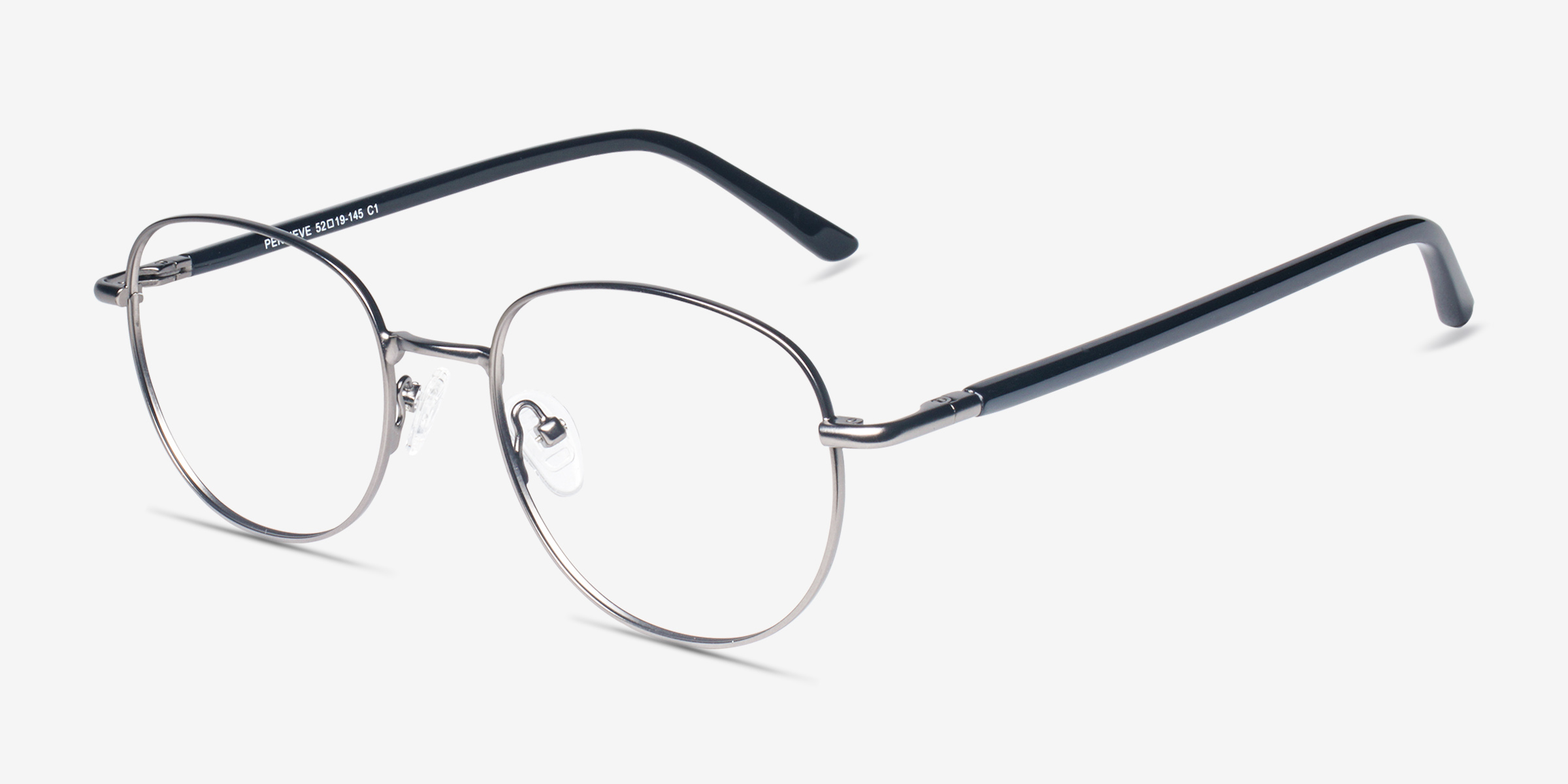 Pensieve Square Gunmetal Full Rim Eyeglasses | Eyebuydirect