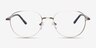 Pensieve Bronze MetalEyeglass Frames from EyeBuyDirect, Front View