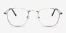 Sonder Bronze MetalEyeglass Frames from EyeBuyDirect, Front View