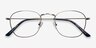 Sonder Bronze MetalEyeglass Frames from EyeBuyDirect, Closed View