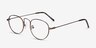 Chutzpa Coffee MetalEyeglass Frames from EyeBuyDirect, Angle View