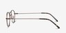 Chutzpa Coffee MetalEyeglass Frames from EyeBuyDirect, Side View