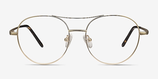 Cassini Golden Métal Montures de lunettes de vue