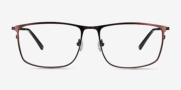 Typha Red Metal Eyeglass Frames