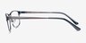 Caliber Brown MetalEyeglass Frames from EyeBuyDirect, Side View