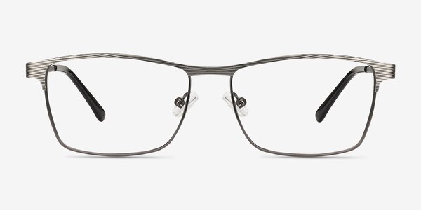 Caliber Gunmetal Métal Montures de lunettes de vue