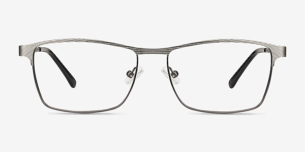 Caliber Gunmetal Metal Eyeglass Frames