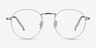 Wistful Matte Pink MetalEyeglass Frames from EyeBuyDirect, Front View