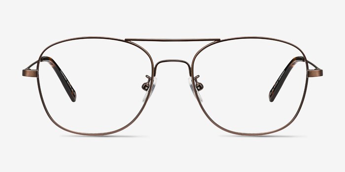 Courser Coffee Metal Eyeglass Frames from EyeBuyDirect