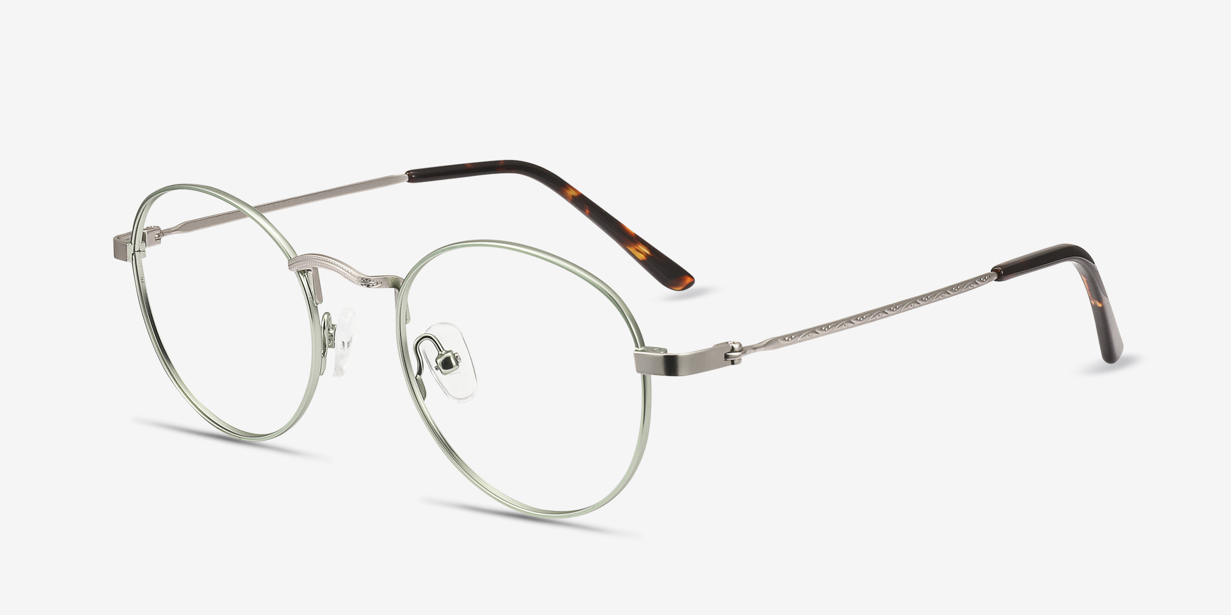 Cupertino Round Pistachio Green Full Rim Eyeglasses Eyebuydirect Canada