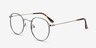 Daydream Emerald Green MetalEyeglass Frames from EyeBuyDirect, Angle View