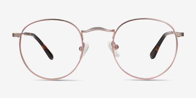 Daydream Rose Gold MetalEyeglass Frames from EyeBuyDirect, Front View