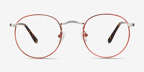 Daydream Cinnamon Red Metal Eyeglass Frames