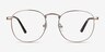 St Michel Rose Gold MetalEyeglass Frames from EyeBuyDirect, Front View
