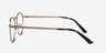 St Michel Rose Gold MetalEyeglass Frames from EyeBuyDirect, Side View