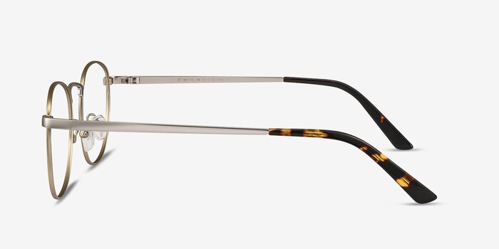 St Michel Starlight Yellow Metal Eyeglass Frames from EyeBuyDirect