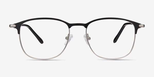 Cella Black Metal Eyeglass Frames