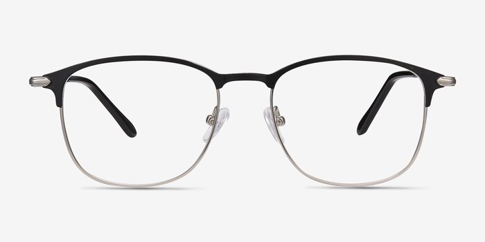 Cella Black Metal Eyeglass Frames from EyeBuyDirect