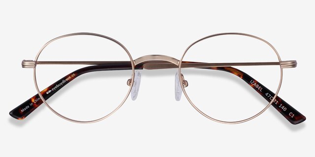 Izabel Golden MetalEyeglass Frames from EyeBuyDirect, Closed View