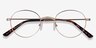 Izabel Golden MetalEyeglass Frames from EyeBuyDirect, Closed View