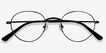 Izabel Black MetalEyeglass Frames from EyeBuyDirect, Closed View