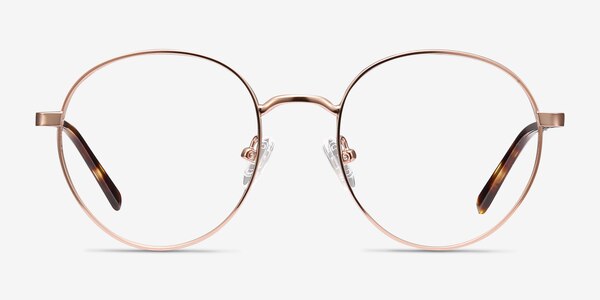 Nomad Rose Gold Metal Eyeglass Frames