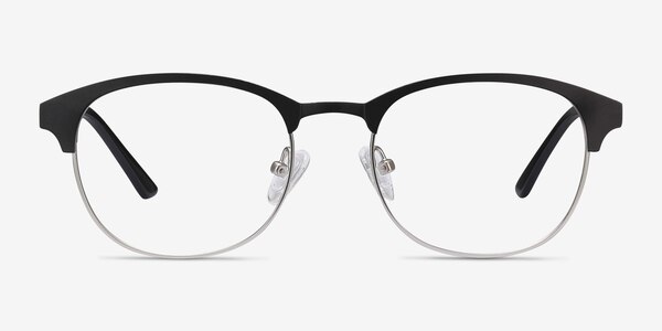 Toledo Black Metal Eyeglass Frames