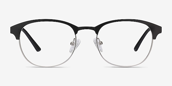 Toledo Black Metal Eyeglass Frames