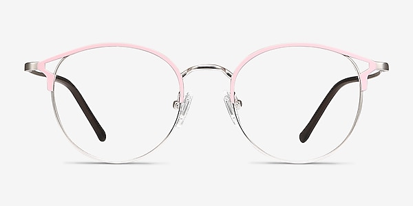 Jive Pink Metal Eyeglass Frames
