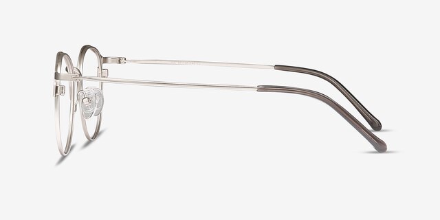 Jive Pink MetalEyeglass Frames from EyeBuyDirect, Side View