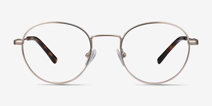 Memento Golden Metal Eyeglass Frames