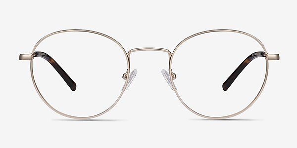 Memento Golden Metal Eyeglass Frames