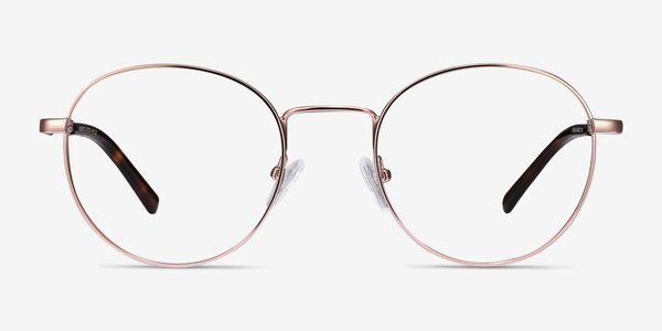 Memento Rose Gold Metal Eyeglass Frames