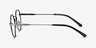 Memento Gunmetal MetalEyeglass Frames from EyeBuyDirect, Side View