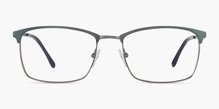 Signal Green Metal Eyeglass Frames from EyeBuyDirect