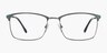 Signal Vert MétalMontures de lunettes de vue d'EyeBuyDirect, Vue de Face