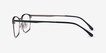 Signal Green MetalEyeglass Frames from EyeBuyDirect, Side View