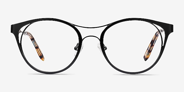 Bravo Black Metal Eyeglass Frames