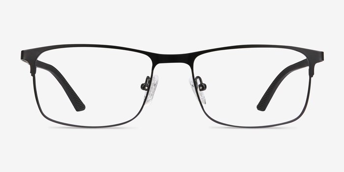 Wit Black Metal Eyeglass Frames from EyeBuyDirect