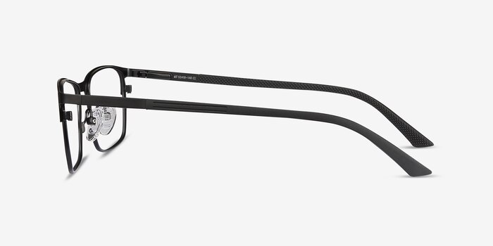 Wit Black Metal Eyeglass Frames from EyeBuyDirect