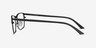 Wit Black MetalEyeglass Frames from EyeBuyDirect, Side View