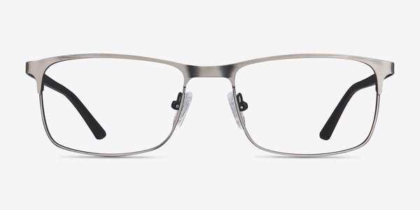 Wit Gunmetal Metal Eyeglass Frames
