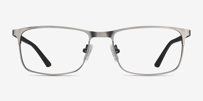 Wit Gunmetal Métal Montures de lunettes de vue d'EyeBuyDirect