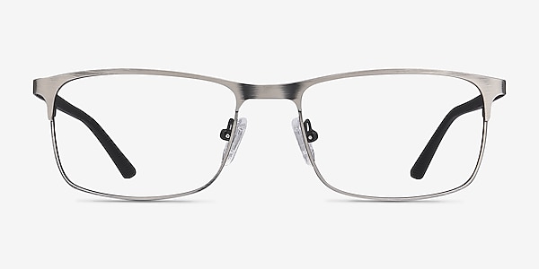 Wit Gunmetal Metal Eyeglass Frames