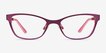 Mardi Gras Pink MetalEyeglass Frames from EyeBuyDirect, Front View