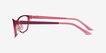 Mardi Gras Pink MetalEyeglass Frames from EyeBuyDirect, Side View